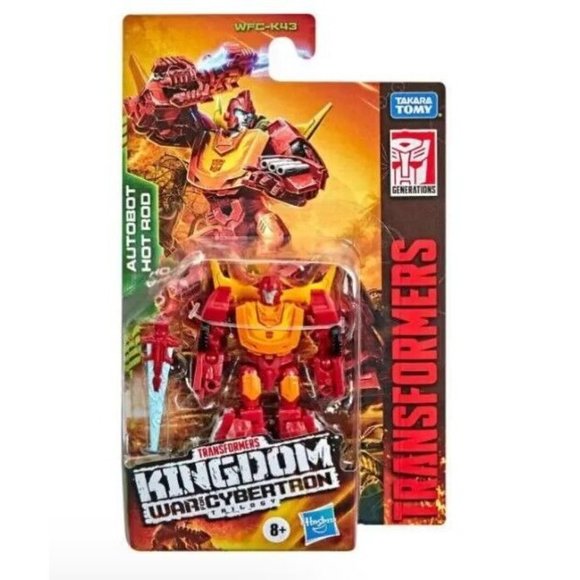 Transformers War for Cybertron Kingdom - Hot Rod NEW WFC-K43 - Picture 4 of 5